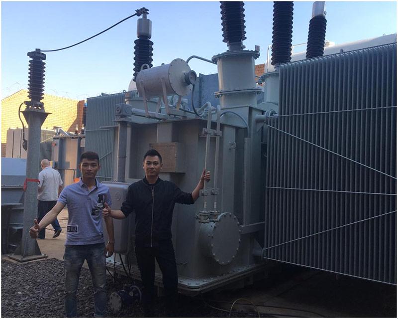 20 MVA 132/11 kV transformer with OLTC inSouth Africa